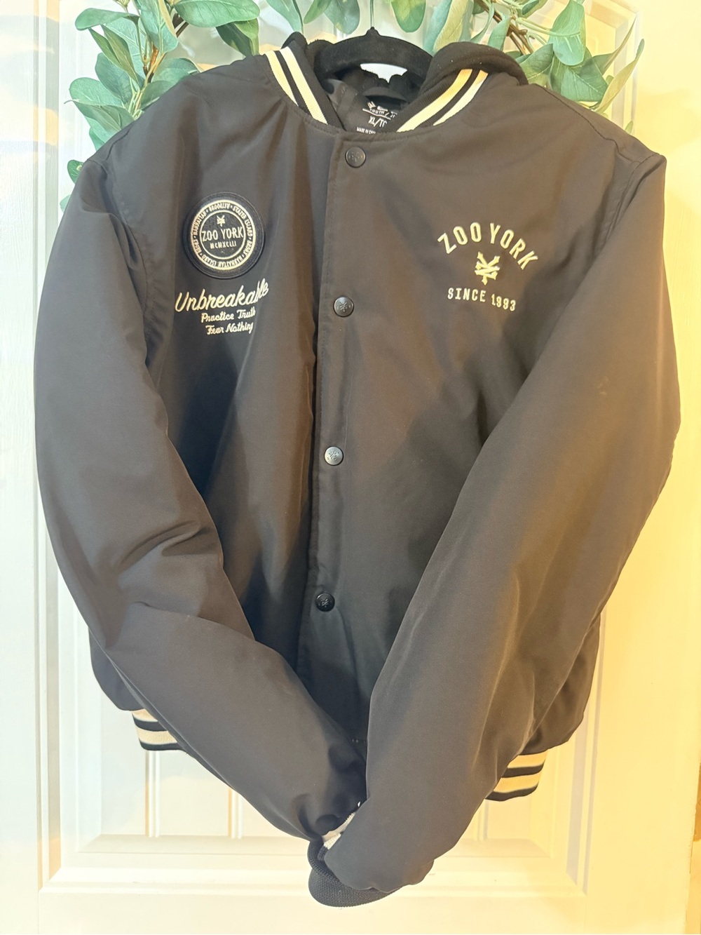 • Zoo York Nylon Varsity Bomber Jacket
